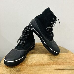 Sorel Men's Cheyanne Metro Lace Waterproof Boots Suede Men's 11.5 1876171010